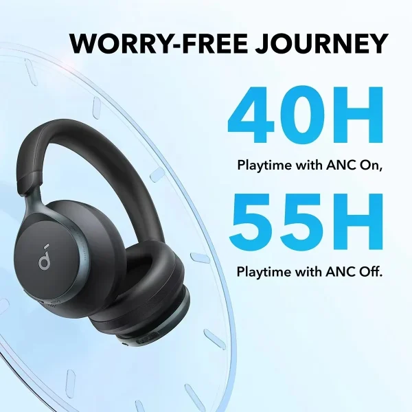 Original Soundcore S1 A3035 Global Space One Active Noise Cancelling Headphone Wireless Bluetooth Headphones Wireless Headset - Image 5