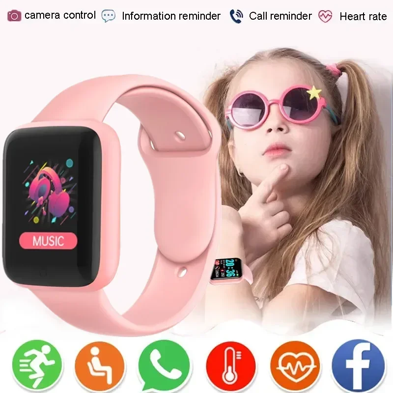 Smart Watch Men Women D20 Bluetooth Heart Rate Monitor Blood Pressure Fitness Bracelet Fashion Smartwatch Y68 for IOS Android - Image 6