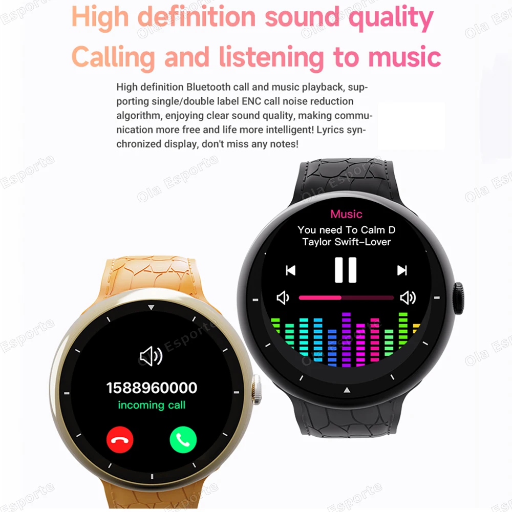 7 in 1 Strap Smart Watch Sports Watch Men Women AMOLED Screen GPS Bluetooth Calls Waterproof SmartWatch for Android IOS 2025 New - Image 3
