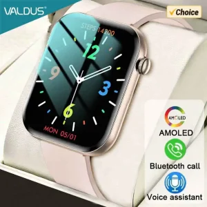 VALDUS 2025 New VS59 Pro Smartwatch Men Women Voice Assistant Bluetooth Call Heart Rate Ultra-thin metal AMOLED Smart Watch
