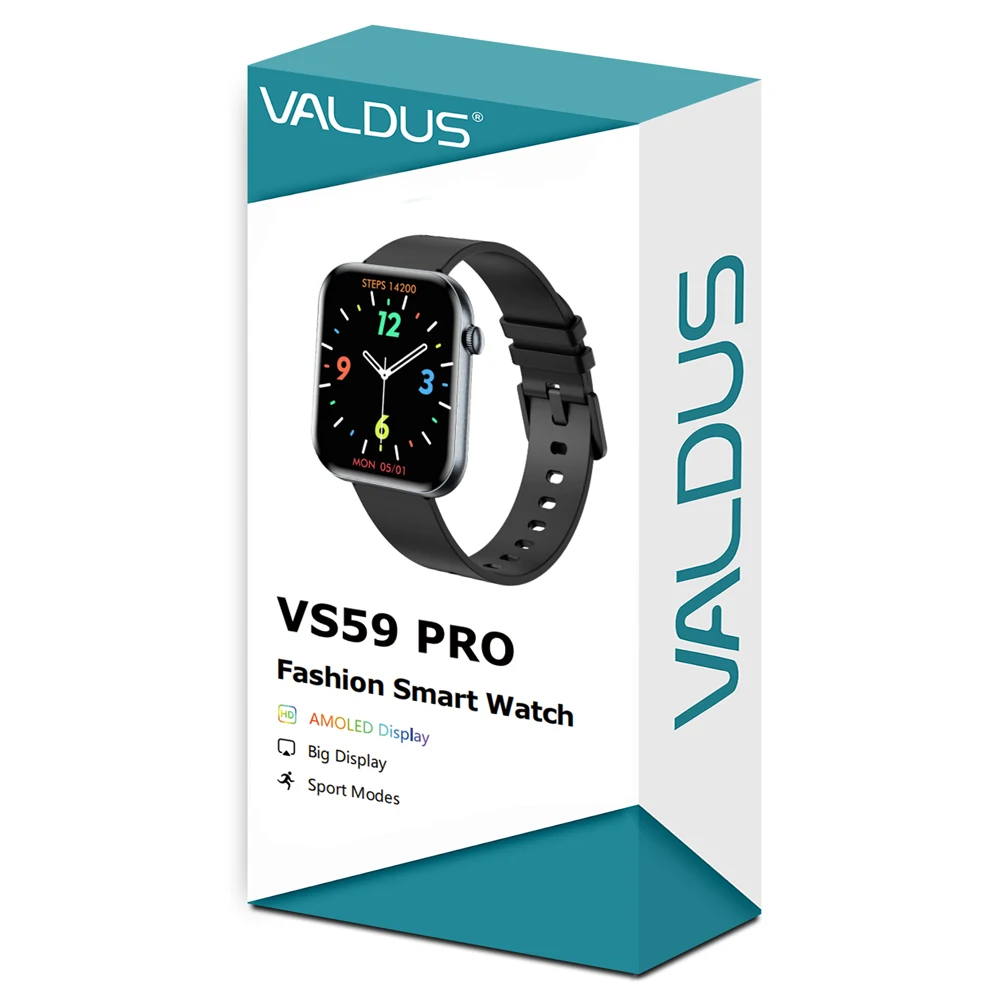 VALDUS 2025 New VS59 Pro Smartwatch Men Women Voice Assistant Bluetooth Call Heart Rate Ultra-thin metal AMOLED Smart Watch - Image 6