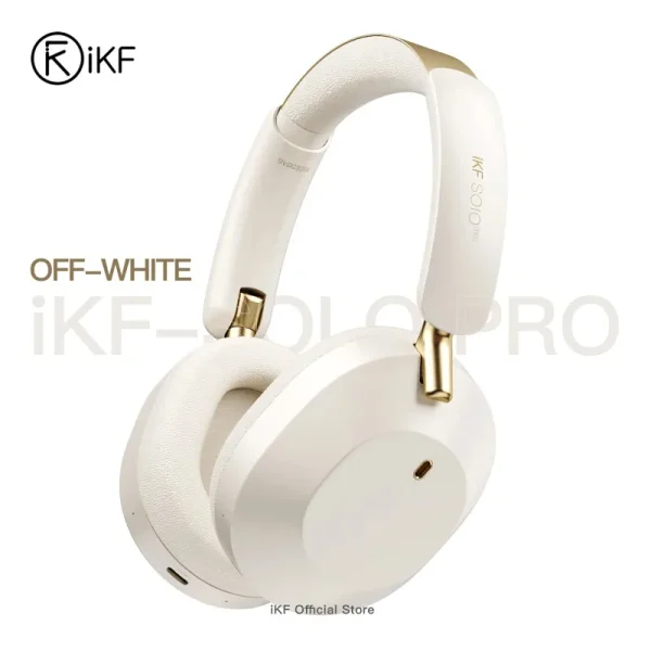 IKF Solo Pro Wireless Headphone Bluetooth 6.0 Smart Stereo ANC Sport Portable Headsets Noise Reduction Custom Light Weight Gift - Image 6