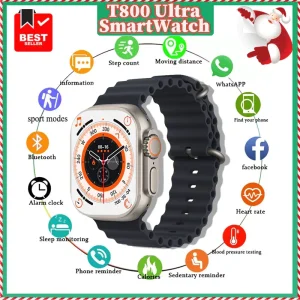 T800 Ultra Smartwatch Men Women NFC GPS Track Bluetooth Call Music Games Wireless Charging Smart Watch