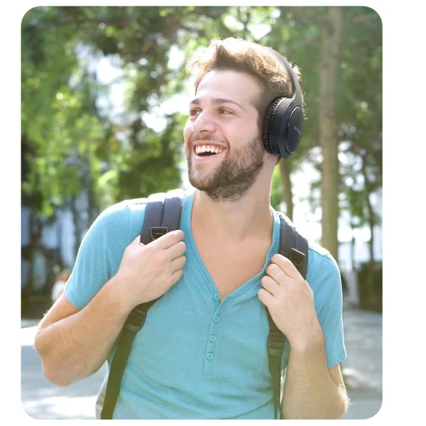 Siindoo JH-919 Wireless Bluetooth Headphones Foldable Stereo Earphones Super Bass Noise Cancelling Mic For Iphone Laptop PC TV - Image 5