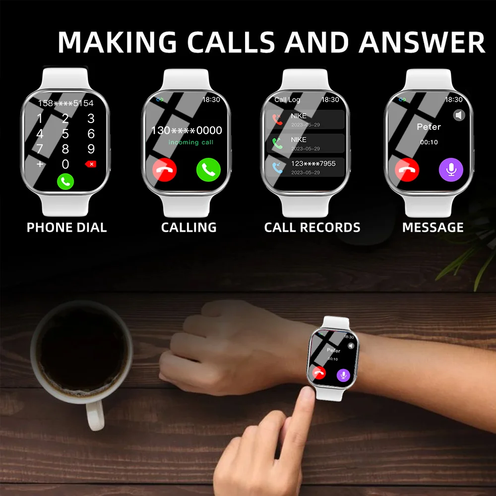 2025 Smart Watch New Original for Men Series 9 Phone Call Custom Watch Face Sport Waterproof Women Man Wearable - Image 5