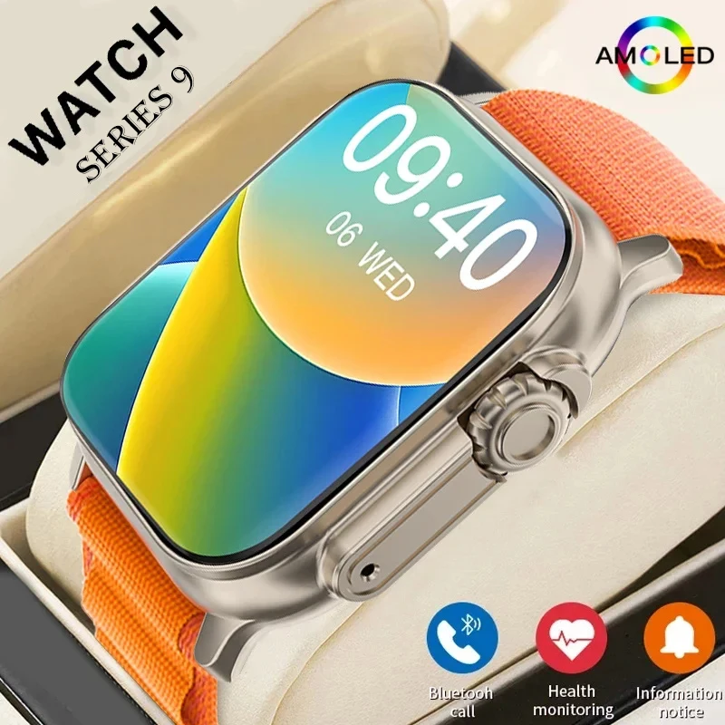 New T900 Watch Ultra Smart Watch 49mm 2024 NFC Men Women GPS Track Bluetooth Call BT Music Games Wireless Charging Smart watch - Image 2