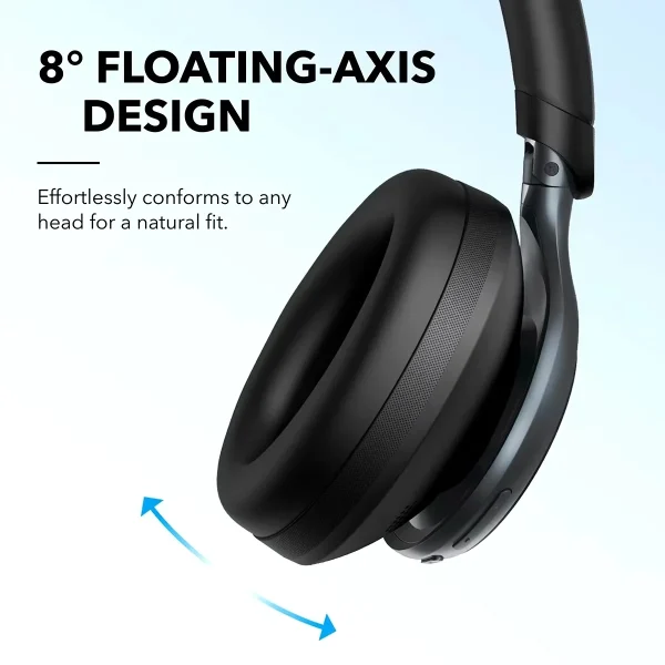 Soundcore Space One Wireless Bluetooth Headphones Active Noise Cancelling Headphone Long Endurance Wireless Bluetooth Headset - Image 6