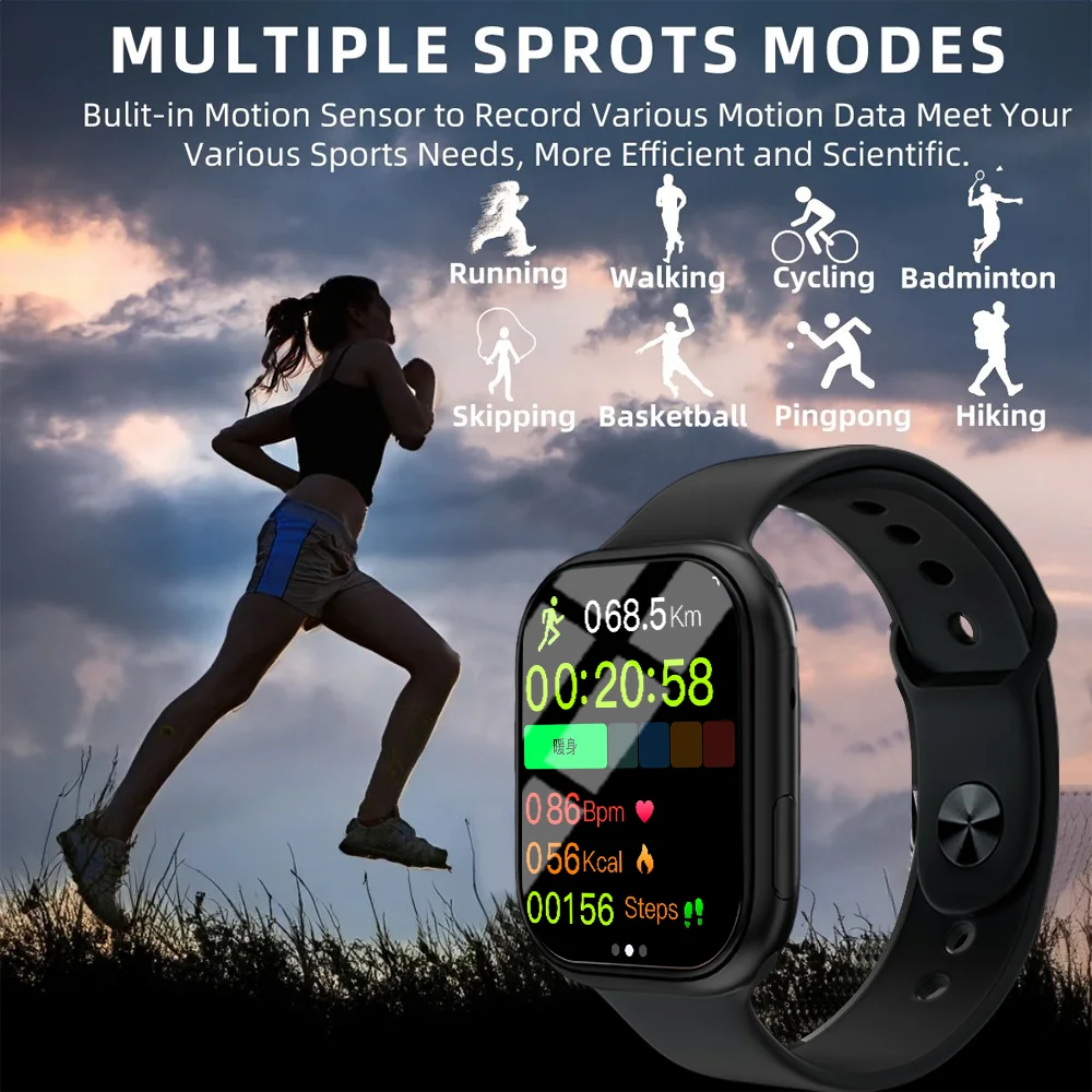 2025 Smart Watch New Original for Men Series 9 Phone Call Custom Watch Face Sport Waterproof Women Man Wearable - Image 2