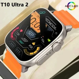 2025 T10 Ultra 2 Smart Watch 9 Ultra Men 49mm 2.19 " HD Screen Life Waterproof Men Women smartwatch For IOS Android Phone