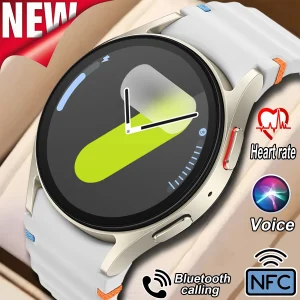 2025 New Watch 7 NFC Heart rate monitoring For Samsung Watch Women Bluetooth Call Smartwatch Men AMOLED GPS Sports Watches Men