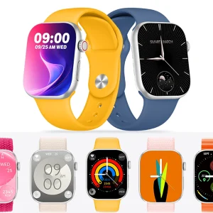 Pinteek SmartWatch for Men Women,2.1" TFT Screen, BT Make Calls,107Sport Modes,Heart Rate Sleep Monitor,IP68 Waterproof,AI Voice