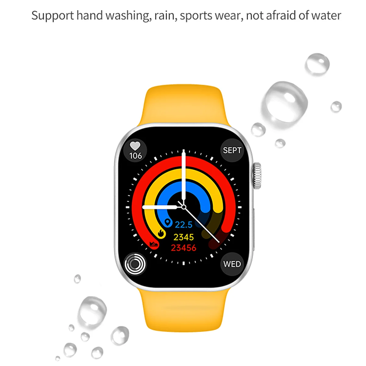 Pinteek SmartWatch for Men Women,2.1" TFT Screen, BT Make Calls,107Sport Modes,Heart Rate Sleep Monitor,IP68 Waterproof,AI Voice - Image 4